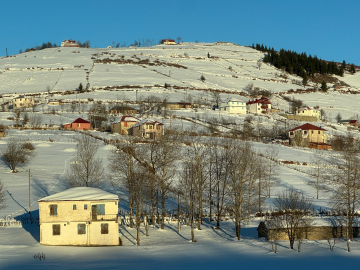 Ordu'nun yüksekleri beyaza büründü