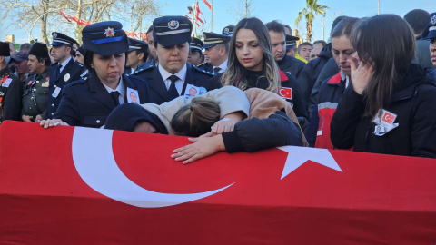 Şehit polis memuru Külünk, Düzce'de toprağa verildi