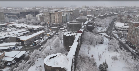 Diyarbakır’da kar yağışı (3)