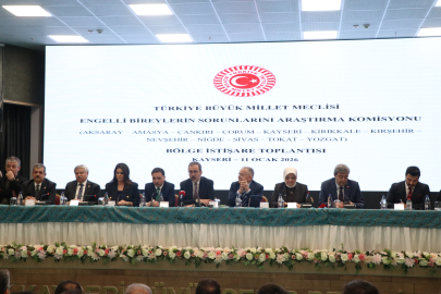 TBMM Engelli Bireylerin Sorunlarını Araştırma Komisyonu, Kayseri’de toplandı