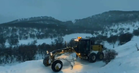 Bingöl’de kar nedeniyle 192 köy yolu ulaşıma kapandı