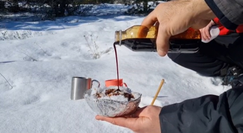 Kırşehir’de 1571 metre rakımda ‘karsambaç’ keyfi