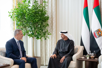 Bakan Fidan, BAE Devlet Başkanı Al Nahyan işe görüştü