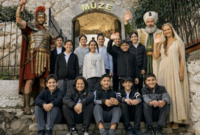 Öğrenciler, antik eserleri yapay zekayla canlandırdı