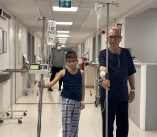 11 yaşındaki Bekir, adını taşıdığı dedesinin böbreği ile yaşama sarıldı