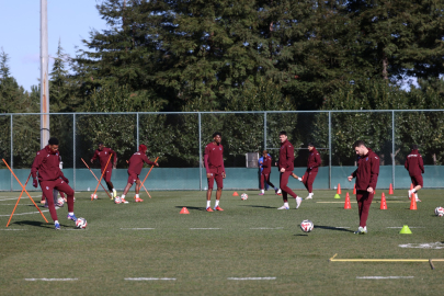 Trabzonspor Kasımpaşa maçı hazırlıklarını sürdürdü