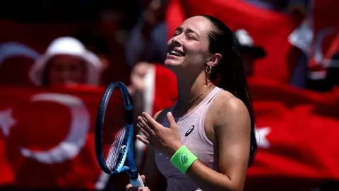 Milli Tenisçi Zeynep Sönmez, Avustralya Açık'a 3’üncü turda veda etti