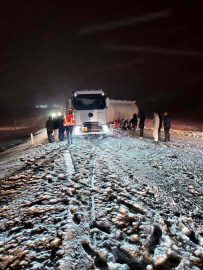 Gaziantep’te kar yağışı (3)