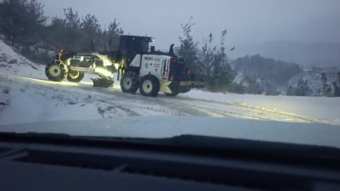 Osmaniye’de kar nedeniyle mahsur kalan vatandaşlar kurtarıldı