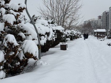 Sivas'ta kar yağışı; 945 yerleşim yeri ulaşıma kapandı / Ek fotoğraflar