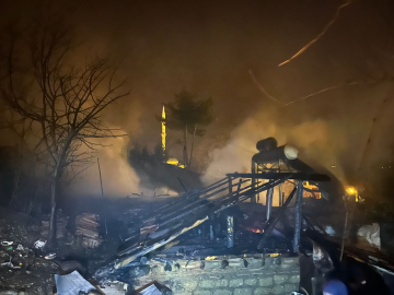 Tokat’ta ev yangını