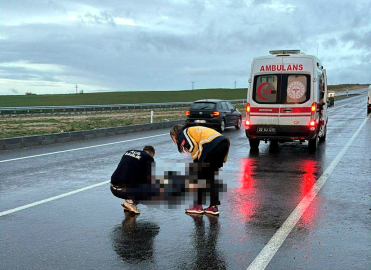 Edirne'de otomobilin çarptığı yaya öldü