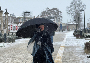 Trakya'da kar yağışı etkili oluyor / Ek fotoğraflar