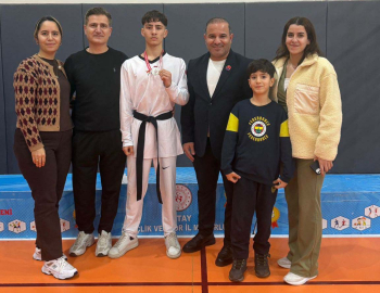 Tekvandoda Hatay 2’ncisi olan lise öğrencisi madalyasını 11 Mayıs şehitlerine armağan etti