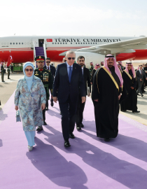 Cumhurbaşkanı Erdoğan, Suudi Arabistan'da