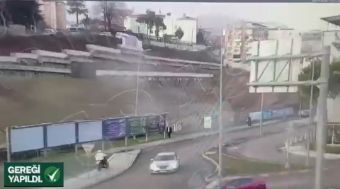 Ters yöne girip kaçmaya çalışan ehliyetsiz motosiklet sürücüsüne 69 bin 200 lira ceza