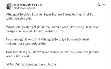 Mihalgazi Belediye Başkanı Akgün'e yönelik paylaşımla ilgili soruşturma; şüpheli tutuklandı (7)