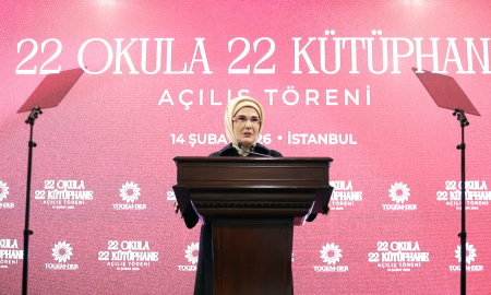 İstanbul- Emine Erdoğan: Kütüphane okulların kalbidir, ruhudur, can damarıdır
