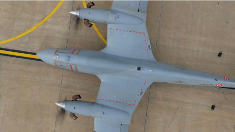 İstanbul - Bayraktar Akıncı’dan hava atışında tam isabet