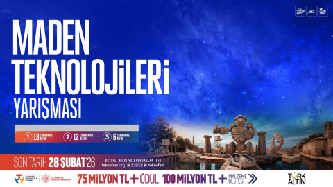TEKNOFEST 2026’da Maden Teknolojileri Yarışması ilk kez sahneye çıkıyor
