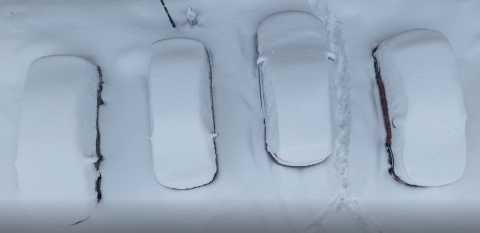 Erzurum kara gömüldü; 2004’ten sonraki en yoğun yağış