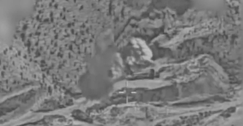 İsrail ordusu, İran'a yönelik saldırıdan görüntü paylaştı