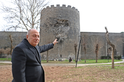 Diyarbakır tarihi surlarında ayakta kalan 98 burçtan Tek Kapı için restorasyon çağrısı