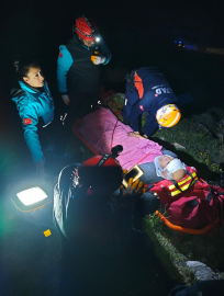 Kaybolan Alzheimer hastası sarp arazide, termal kameralı dronla bulundu