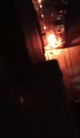 İstanbul -Şişli’de aydınlatma direğinde patlama; 3 motosiklet yandı