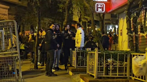 İstanbul- Oyuncu Ufuk Bayraktar ile 8 Mart yürüyüşündeki kadınlar arasında gerginlik