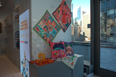 Girişimci kadınların ürünleri New York'ta sergilendi