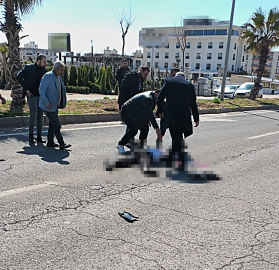 Mardin'de hafif ticari aracın çarptığı yaya ağır yaralandı