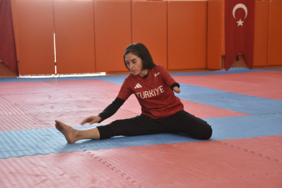 Paralimpik tekvandocu Nurcihan'ın hedefi 2028 Los Angeles / Ek fotoğraflar