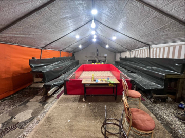 Horoz dövüştürülen çadıra baskın; 16 kişiye para cezası