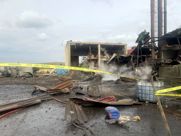 Fabrikada buhar kazanı patladı; 1 işçi yaşamını yitirdi