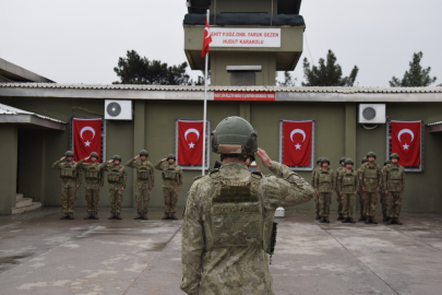 Sınırın sıfır noktasında görevli ‘Hudut Kartalları’nın bayram sevinci