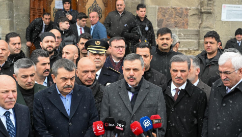 İçişleri Bakanı Çiftçi ile Milli Eğitim Bakanı Tekin, bayramı Erzurum'da karşıladı