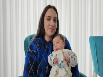 SMA hastası Rüzgar bebeğe en güzel bayram hediyesi