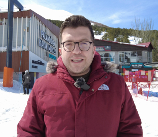 Kar kalınlığının 240 santimetre ölçüldüğü Palandöken'de kayak sezonu uzadı (2)