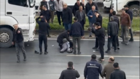 Mardin'de tankerin çarptığı yaya yaralandı