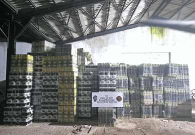 Aydın'da doluma hazır 6 bin litre tağşiş zeytinyağı ele geçirildi