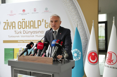 Bakan Ersoy: Gökalp, 5 ayrı lehçede Türk dünyasına rehberlik edecek