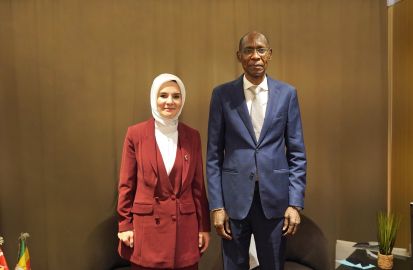 Bakan Göktaş, Senegal Dışişleri Bakanı Niang ile bir araya geldi