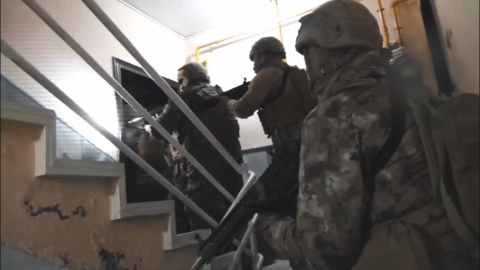 Şırnak merkezli DEAŞ operasyonunda 9 gözaltı