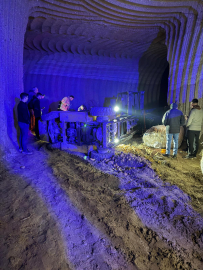 Patates deposunda devrilen forkliftin operatörü öldü