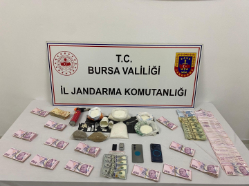 Bursa'da uyuşturucu operasyonu; 2 tutuklama