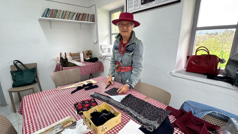 Muğla'da 73 yaşındaki kursiyer, azmiyle örnek oluyor