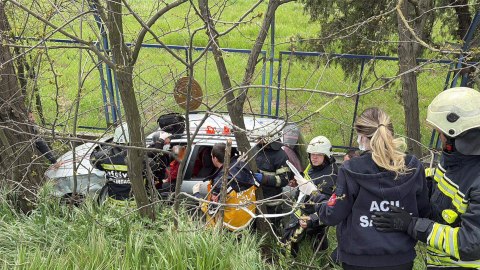 Direksiyonda kalp krizi geçirip, otomobili şarampole düşen sürücü öldü