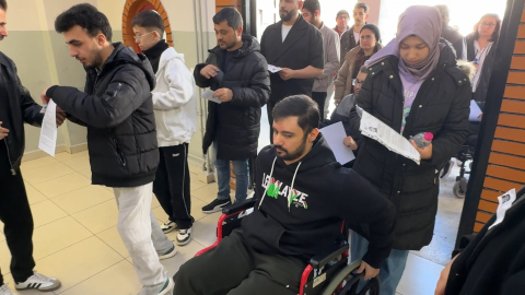 Engelli Kamu Personeli Seçme Sınavı yapıldı