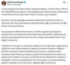 TOBB Başkanı Hisarcıklıoğlu: Yeni bir atılım süreci başlatabiliriz